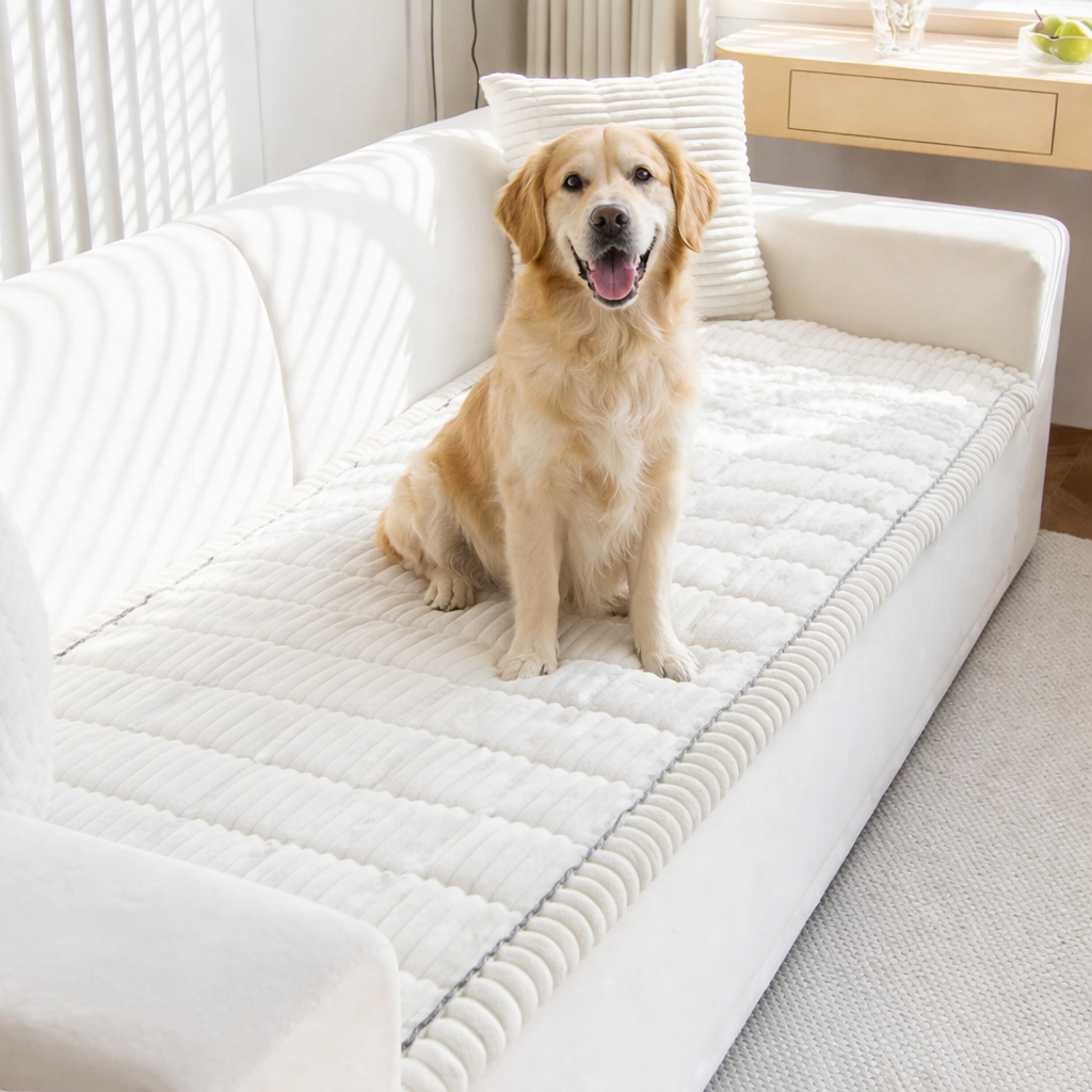 VUWIX™ Calming Pet Sofa Cover — Waterproof & Scratch-Resistant