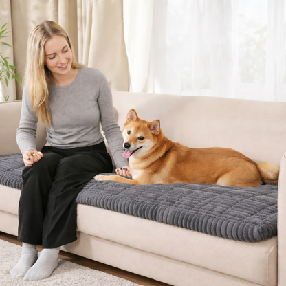 VUWIX™ Calming Pet Sofa Cover — Waterproof & Scratch-Resistant